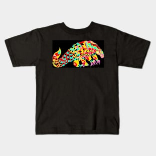 the magnificent armored pangolin ecopop Kids T-Shirt